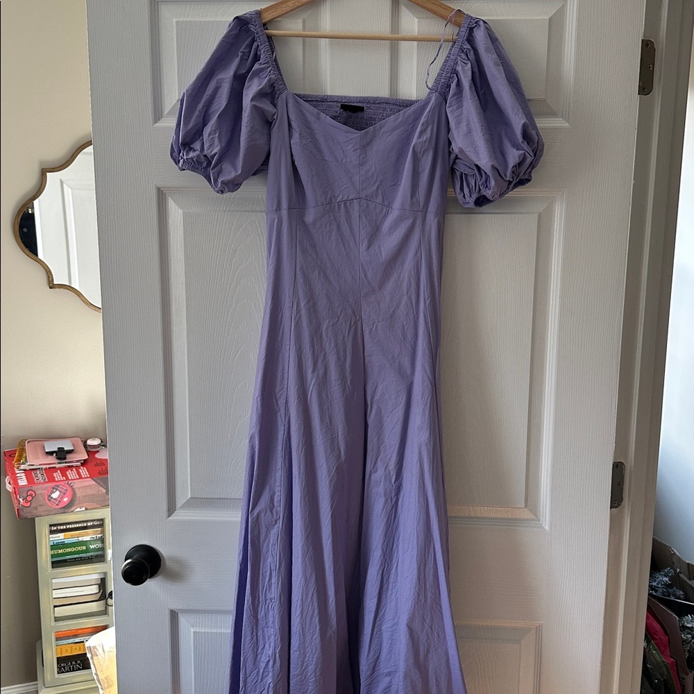 Maison Tara Lavender Maxi Dress
